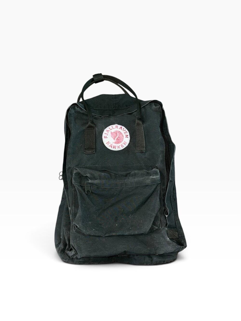 Fjallraven Kanken Laptop 15 Backpack Black Style 27172 GUC Authentic 18L